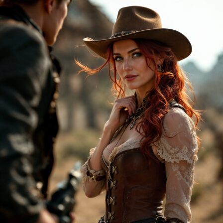 Wild West Redheads! 38 Photos! - The AI Redheads